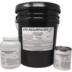 Made in USA - 50 Lb Concrete Repair/Resurfacing - Light Gray, 25 Sq Ft Coverage, Epoxy Resin - Makers Industrial Supply