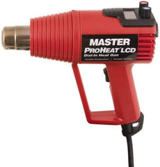 Master Appliance - 130 to 1,000°F Heat Setting, 4 to 16 CFM Air Flow, Heat Gun - 120 Volts, 11 Amps, 1,300 Watts, 6' Cord Length - Makers Industrial Supply