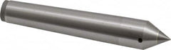 Made in USA - Carbide-Tipped Alloy Steel Standard Point Solid Dead Center - Jarno 4 Taper, 3" OAL - Makers Industrial Supply