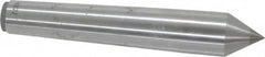 Made in USA - Carbide-Tipped Alloy Steel Standard Point Solid Dead Center - Jarno 6 Taper, 4-1/2" OAL - Makers Industrial Supply