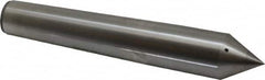 Made in USA - Carbide-Tipped Alloy Steel Standard Point Solid Dead Center - Jarno 9 Taper, 6-3/4" OAL - Makers Industrial Supply