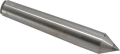 Made in USA - Carbide-Tipped Alloy Steel Standard Point Solid Dead Center - Jarno 10 Taper, 7-1/2" OAL - Makers Industrial Supply