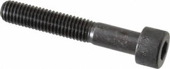 Made in USA - M8x1.25 Metric Coarse Hex Socket Drive, Socket Cap Screw - Grade 12.9 Alloy Steel, Black Oxide Finish, Partially Threaded, 50mm Length Under Head - Makers Industrial Supply