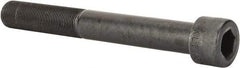 Made in USA - 1-14 UNF Hex Socket Drive, Socket Cap Screw - Alloy Steel, Black Oxide Finish, Partially Threaded, 8" Length Under Head - Makers Industrial Supply