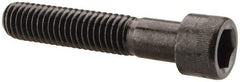 Made in USA - 7/16-14 UNC Hex Socket Drive, Socket Cap Screw - Alloy Steel, Black Oxide Finish, Partially Threaded, 2-1/4" Length Under Head - Makers Industrial Supply