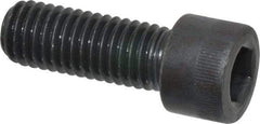 Made in USA - 1/2-13 UNC Hex Socket Drive, Socket Cap Screw - Alloy Steel, Black Oxide Finish, Fully Threaded, 1-3/8" Length Under Head - Makers Industrial Supply