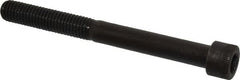 Made in USA - 1/2-13 UNC Hex Socket Drive, Socket Cap Screw - Alloy Steel, Black Oxide Finish, Partially Threaded, 5" Length Under Head - Makers Industrial Supply