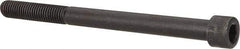 Made in USA - 1/2-13 UNC Hex Socket Drive, Socket Cap Screw - Alloy Steel, Black Oxide Finish, Partially Threaded, 6-1/2" Length Under Head - Makers Industrial Supply