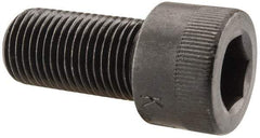 Made in USA - 1/2-20 UNF Hex Socket Drive, Socket Cap Screw - Alloy Steel, Black Oxide Finish, Fully Threaded, 1" Length Under Head - Makers Industrial Supply