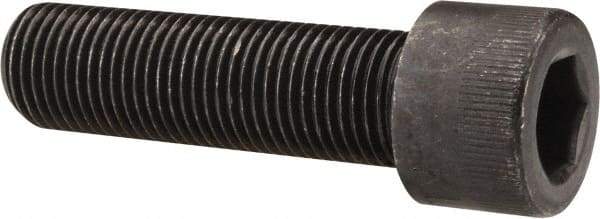 Made in USA - 1/2-20 UNF Hex Socket Drive, Socket Cap Screw - Alloy Steel, Black Oxide Finish, Fully Threaded, 1-3/4" Length Under Head - Makers Industrial Supply