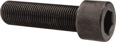 Made in USA - 5/8-18 UNF Hex Socket Drive, Socket Cap Screw - Alloy Steel, Black Oxide Finish, Fully Threaded, 2-1/4" Length Under Head - Makers Industrial Supply