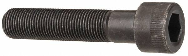 Made in USA - 5/8-18 UNF Hex Socket Drive, Socket Cap Screw - Alloy Steel, Black Oxide Finish, Partially Threaded, 3" Length Under Head - Makers Industrial Supply