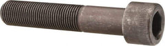 Made in USA - 5/8-18 UNF Hex Socket Drive, Socket Cap Screw - Alloy Steel, Black Oxide Finish, Partially Threaded, 3-1/4" Length Under Head - Makers Industrial Supply