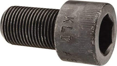 Made in USA - 3/4-16 UNF Hex Socket Drive, Socket Cap Screw - Alloy Steel, Black Oxide Finish, Fully Threaded, 1-1/4" Length Under Head - Makers Industrial Supply