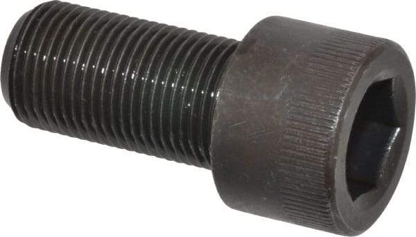 Made in USA - 3/4-16 UNF Hex Socket Drive, Socket Cap Screw - Alloy Steel, Black Oxide Finish, Fully Threaded, 1-1/2" Length Under Head - Makers Industrial Supply