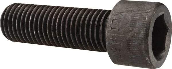 Made in USA - 7/8-9 UNC Hex Socket Drive, Socket Cap Screw - Alloy Steel, Black Oxide Finish, Fully Threaded, 2-3/4" Length Under Head - Makers Industrial Supply