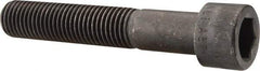 Made in USA - 7/8-9 UNC Hex Socket Drive, Socket Cap Screw - Alloy Steel, Black Oxide Finish, Partially Threaded, 5" Length Under Head - Makers Industrial Supply