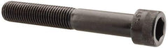 Made in USA - 7/8-9 UNC Hex Socket Drive, Socket Cap Screw - Alloy Steel, Black Oxide Finish, Partially Threaded, 6" Length Under Head - Makers Industrial Supply