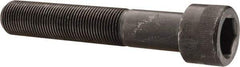 Made in USA - 7/8-14 UNF Hex Socket Drive, Socket Cap Screw - Alloy Steel, Black Oxide Finish, Partially Threaded, 5" Length Under Head - Makers Industrial Supply