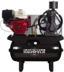 Campbell Hausfeld - 13 HP Stationary Gas Air Compressor - Honda Engine, Horizontal Configuration, 30 Gallon, 24.3 CFM, 175 Max psi - Makers Industrial Supply