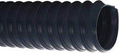 Flexaust - 1-1/2" ID, 29 Hg Vac Rating, 30 psi, PVC Vacuum & Duct Hose - 50' Long, Blue, 1-1/2" Bend Radius, 20 to 160°F - Makers Industrial Supply