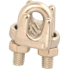 Campbell - Wire Rope Hardware & Accessories Type: Wire Rope Clip For Rope Diameter: 1/8 (Inch) - Makers Industrial Supply