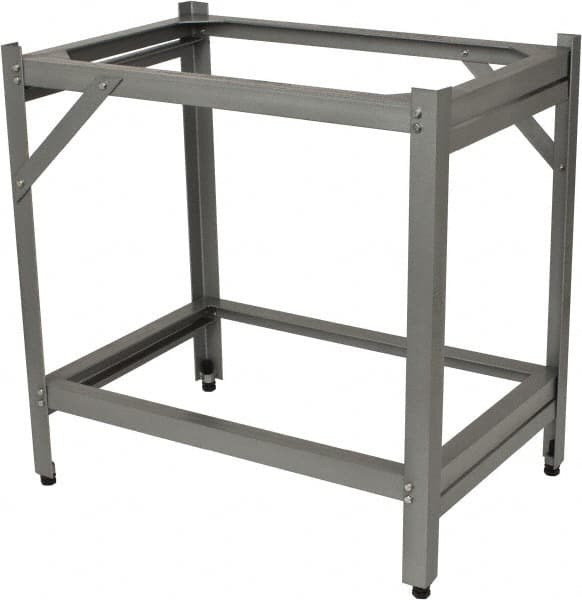 Value Collection - 36" Long x 24" Wide x 36" High, Steel Stationary Inspection Surface Plate Stand - Gray, For Use with MHC Surface Plates - Makers Industrial Supply