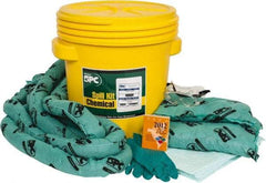 Brady SPC Sorbents - 15 Gal Capacity Hazardous Materials Spill Kit - 20 Gal Polyethylene Lab Pack - Makers Industrial Supply