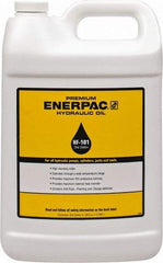 Enerpac - 1 Gal Bottle, Mineral Hydraulic Oil - ISO 32, <12,000 SUS at 0°F, 150 to 165 SUS at 100°F, 42 to 45 SUS at 210°F - Makers Industrial Supply