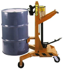 Wesco Industrial Products - 1,100 Lb Load Capacity, 55 Gal Drum Transporter - For 55 Gal Drums - Makers Industrial Supply