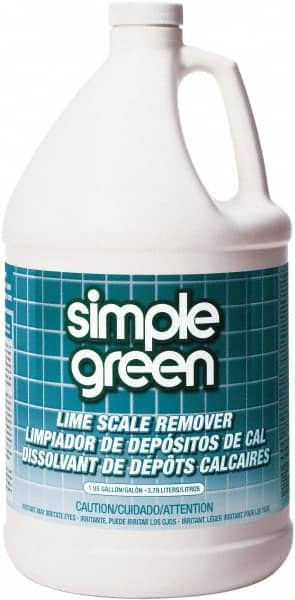 Simple Green - 1 Gal Bottle Liquid Bathroom Cleaner - Wintergreen Scent, Lime Scale Remover - Makers Industrial Supply