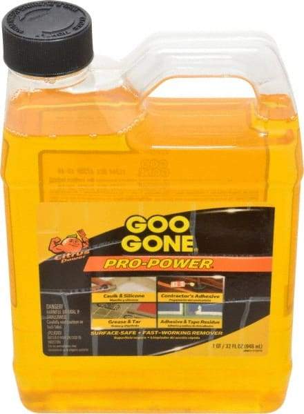 Value Collection - 32 oz Bottle Adhesive Remover - Removes Asphalt, Glue, Grease, Grill Build-Up, Gum, Masking Tape, Oil, Paint, Tar & Varnish - Makers Industrial Supply