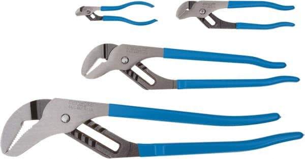 Channellock - 4 Piece Tongue & Groove Plier Set - Comes in Drawer Insert - Makers Industrial Supply