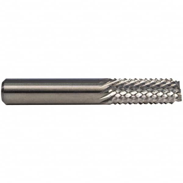 M.A. Ford - 0.8mm Diam, End Mill End, Solid Carbide Diamond Pattern Router Bit - 1-1/2" OAL - Makers Industrial Supply