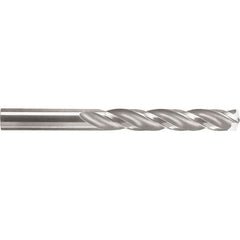 SGS - #15 150° Solid Carbide Jobber Drill - TiCN Finish, Right Hand Cut, Spiral Flute, Straight Shank, 2-3/4" OAL, Standard Point - Makers Industrial Supply