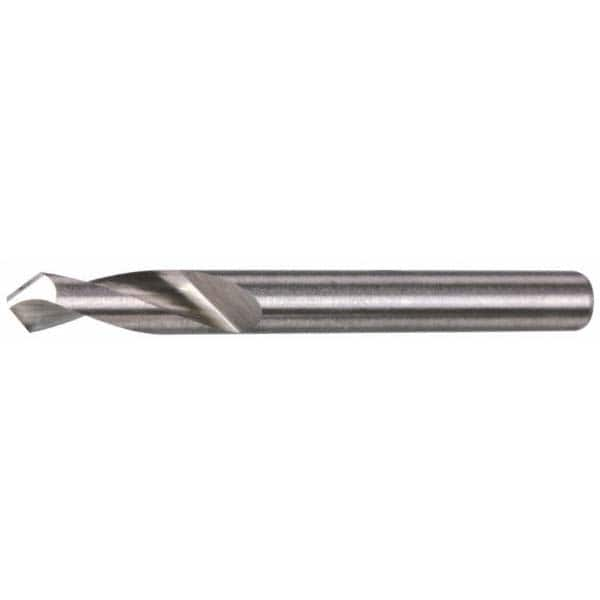 Accupro - 3/8" Body Diam, 90°, 3" OAL, Solid Carbide Spotting Drill - Makers Industrial Supply