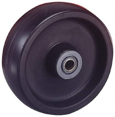 Albion - 8 Inch Diameter x 2 Inch Wide, Polyolefin Caster Wheel - 1,000 Lb. Capacity, 2-3/16 Inch Hub Length, 1/2 Inch Axle Diameter, Roller Bearing - Makers Industrial Supply