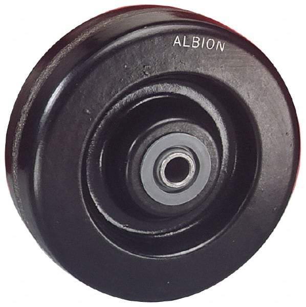 Albion - 10 Inch Diameter x 3 Inch Wide, Phenolic Caster Wheel - 2,900 Lb. Capacity, 3-1/2 Inch Hub Length, 1 Inch Axle Diameter, Tapered Bearing - Makers Industrial Supply