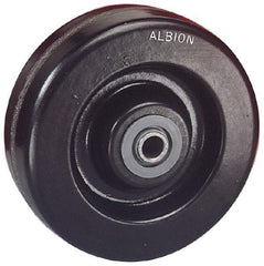 Albion - 12 Inch Diameter x 4 Inch Wide, Phenolic Caster Wheel - 8,000 Lb. Capacity, 4-1/2 Inch Hub Length, 1-1/4 Inch Axle Diameter, Tapered Bearing - Makers Industrial Supply