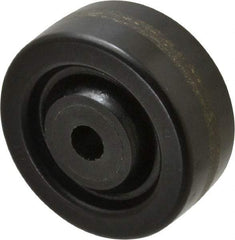 Albion - 3 Inch Diameter x 1-1/4 Inch Wide, Phenolic Caster Wheel - 400 Lb. Capacity, 1-3/8 Inch Hub Length, 1/2 Inch Axle Diameter, Plain Bearing - Makers Industrial Supply