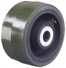 Albion - 5 Inch Diameter x 3 Inch Wide, Polyurethane Caster Wheel - 1,530 Lb. Capacity, 3-1/4 Inch Hub Length, 1-1/4 Inch Axle Diameter, Roller Bearing - Makers Industrial Supply