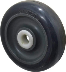 Albion - 4 Inch Diameter x 1-1/4 Inch Wide, Polyurethane Caster Wheel - 400 Lb. Capacity, 1-1/4 Inch Hub Length, 1/2 Inch Axle Diameter, Delrin Bearing - Makers Industrial Supply