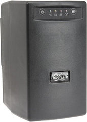 Tripp-Lite - 12 Amp, 500 VA, Wall Mount Line Interactive Backup Uninterruptible Power Supply - Backup 4 min with Full Load & 14.6 min with Half Load, 120 VAC Input, 110, 115 & 120 VAC Output, 300 Watt Output, 1 Phases, 6 Outlets - Makers Industrial Supply