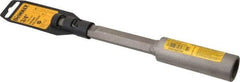 DeWALT - 3/4" Head Width, 10" OAL, 1" Shank Diam, Rod Driver Chisel - Spline Drive, Spline Shank, Steel - Makers Industrial Supply