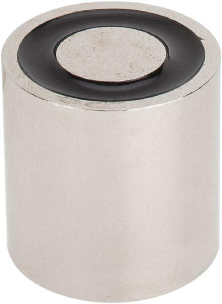 Mag-Mate - 1-1/4" Diam, 4.5 Watts, 44 Lb Max Magnetic Pull Electromagnet - 1/4-20 Thread, 24 DC Output Voltage - Makers Industrial Supply