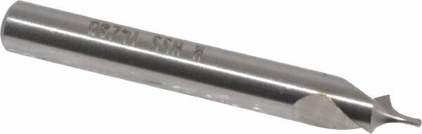 Walter-Titex - Metric Radius Cut 60° Incl Angle High Speed Steel Combo Drill & Countersink - Makers Industrial Supply