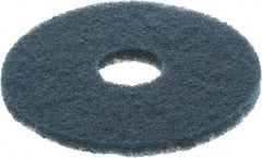 3M - Scrubbing Pad - 13" Machine, Blue Pad, Nylon & Polyester - Makers Industrial Supply