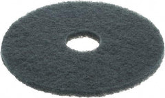 3M - Scrubbing Pad - 15" Machine, Blue Pad, Nylon & Polyester - Makers Industrial Supply