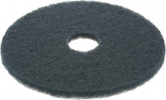 3M - Scrubbing Pad - 17" Machine, Blue Pad, Nylon & Polyester - Makers Industrial Supply