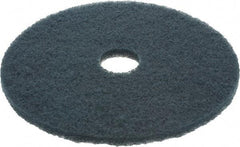 3M - Scrubbing Pad - 19" Machine, Blue Pad, Nylon & Polyester - Makers Industrial Supply